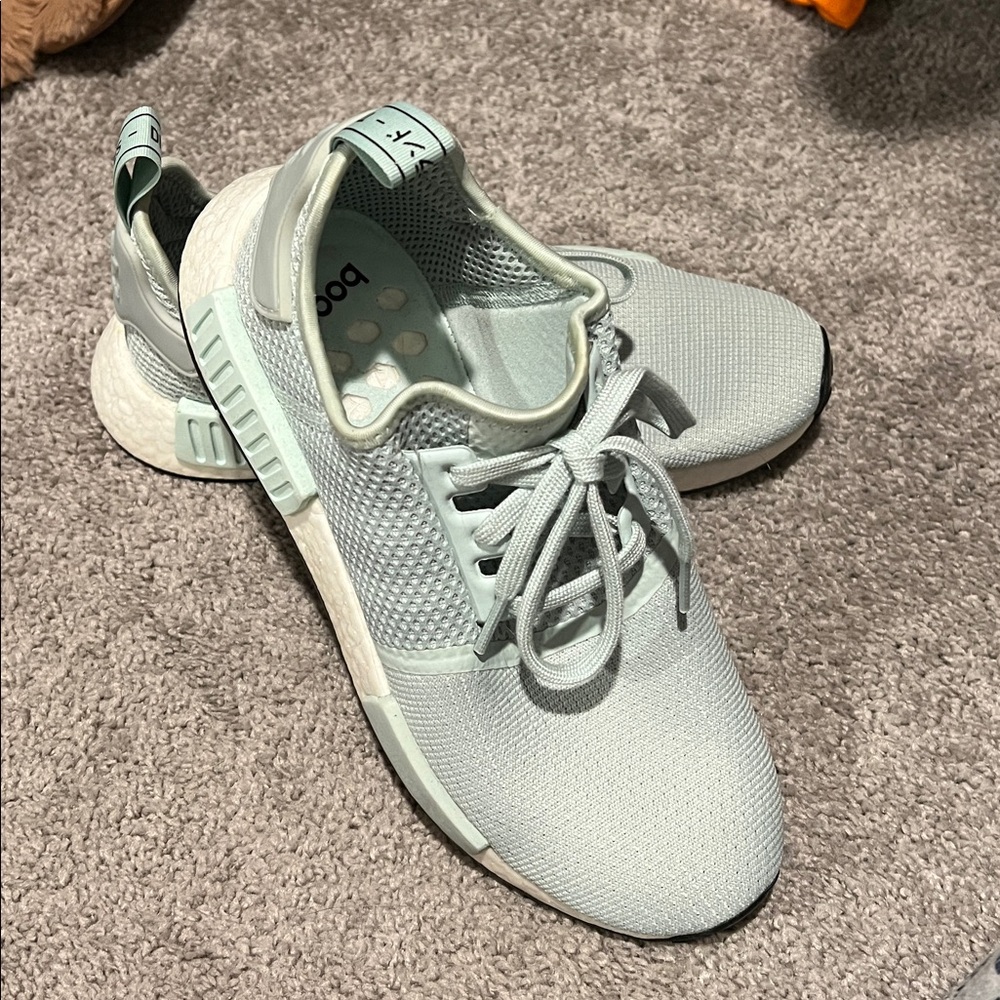 Adidas Mint Green Athletic Shoes